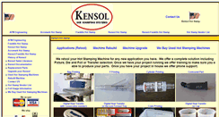 Desktop Screenshot of kensolhotstamp.com